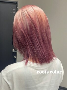 ベレーザ 渋谷(BELEZA) 15538ブリーチ&インナーカラーラベンダーピンクツートンカラー