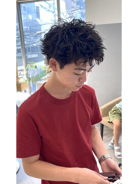 アヴァンス 広島本通店(AVANCE.) スパイキーショート/メンズショート/ショートパーマスタイル