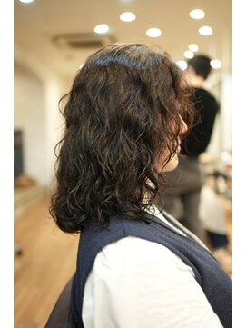 ノラキチジョウジ(NORA KICHIJOJI) ハイレイヤーカットウルフパーマ外国人風パーマ顔まわりカット