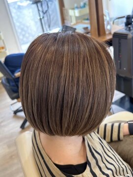 ボヌール(BonHeur) ミニボブ×ハイライト