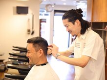 スーパークール アンド リコ(SUPERCOOL and RICO.)の雰囲気（１Fのバーバー<理容室>SUPERCOOLではメンズグルーミング）