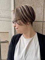 ゴーズゴー 吉祥寺(e)店(go s go)&nbsp;刈り上げ/ハンサムショート/アンブレラカラー/ハイライト