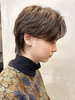 エリマバイフィフス 調布(elima by fifth)&nbsp;調布メンズパーマニュアンスパーマフェザーパーマセンターパート