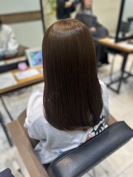 ケンジ 南林間(KENJE) 艶髪×レイヤー×ベージュカラー【南林間】