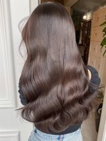 オズ 郡山駅前店(OZ) 大人可愛いベージュレイヤーロブ