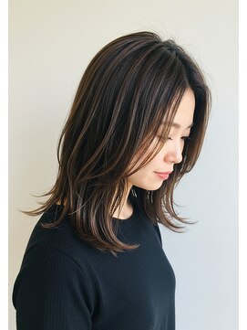 アントワープトーキョー(antwerp TOKYO) 髪質改善縮毛矯正レイヤー艶髪40代50代ブラウン