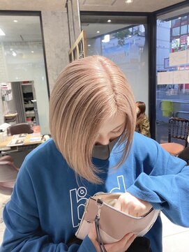 プロデュース 淵野辺店(Produce) 暗めカラー/韓国風/レイヤーカット/髪質改善/縮毛矯正/淵野辺