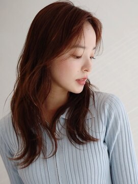 アース 小禄店(EARTH) 愛されロング/大人ガーリー/似合わせカット/ショコラブラウン