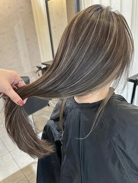 ベル エミ(bell -emi-) 筋感カラー/コントラストハイライト/グレージュ