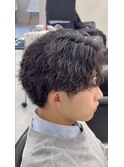 MEN’S/ニュアンスパーマ/ニュアンスウルフ/京都