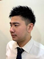 グレイスフルバーバー 赤坂見附店 アップバングツーブロック