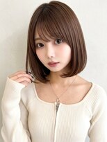 カーサ バイ ハミュウ たまプラーザ(CASA by Humium) 大人可愛いナチュラルショートボブ/似合わせ/ブリーチなしカラー
