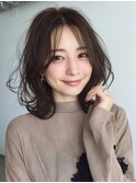 【顔タイプソフトエレガント】くびれレイヤーミディ