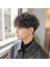 【メンズ】カット+デザインパーマ ¥8,800