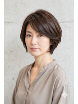 シエル ヘアーメイクアップ(CieL hair make up)&nbsp;ショートボブ×スモーキートパーズ
