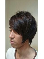 ビューティーサロン ポネル&nbsp;メンズのレイヤーボブ