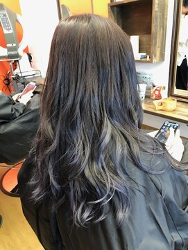 ヘア プロデュース アイモ(Hair Produce Aimo) ブルーバイオレットの愛されデザインカラー☆