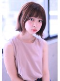 大泉学園【Omorfi】切りっぱなし　ワンレンボブ