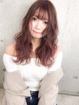 ルノン シェリー(LUNON cheliy) 【LUNON cheliy】グラデーション×ピンクアッシュ