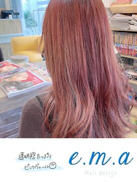 エマヘアデザイン(e.m.a Hair design) ピンクヴェール