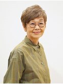 【えがお美容室】50代60代に人気◎ベージュカラーショート