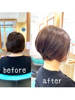 ザサロン 野江(THE SALON) ショートボブ