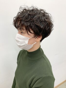 キューズ クラブ(cuz KLUB) 【cuzKLUB】カジュアルショート×エッジパーマ