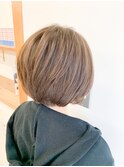 【elua snap】極細ハイライトボブ