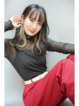 レスピア 銀座中央通り店(Respia) 大人女子のインナーカラー【銀座】30代40代50代/有楽町