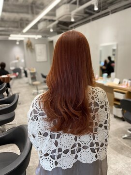 アヴァンス 京橋店(AVANCE) オレンジ×レイヤーカット