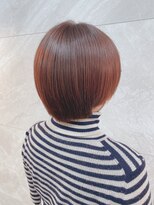 ドゥマン(Demain) ★大人かわいいメルティカラーフェザーバングショートボブ