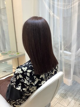 ルスリー 田園調布店(Lsurii) 【田園調布髪質改善】純度100%トリートメント＋カット＋縮毛矯正