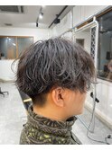 ゆるめ波巻パーマ