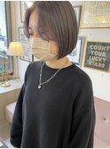 【NICA】ミニボブショートボブラベンダーグレージュ ▽中山