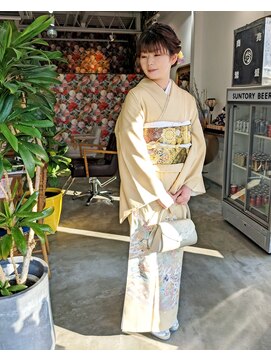 アンゼロ(UNZELO) 卒入学着付け＆ヘアセット