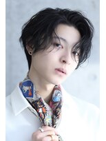 リップス 表参道店(LIPPS)&nbsp;耳掛けニュアンスパーマ【ルーズスパイラル】センターパート