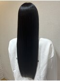 切っぱなし艶髪ハイパーロング