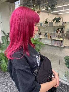 ツバメ ヘアー(TSUBAME HAIR) ビビットピンク