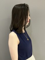 ヘアーエスクールシーユー 枚方T-SITE店(hair S.COEUR×Cu) 抜け感ボブ