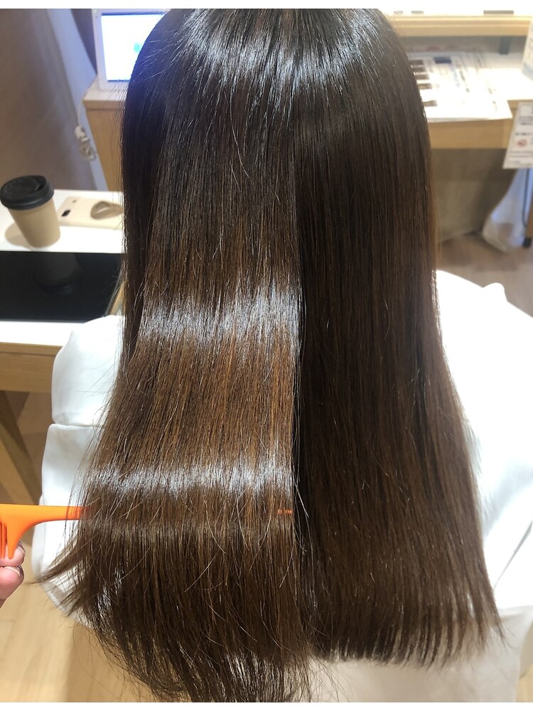 髪質改善ストレート：L191488013｜イデア 守谷店(idea)のヘアスタイル｜ホットペッパービューティー