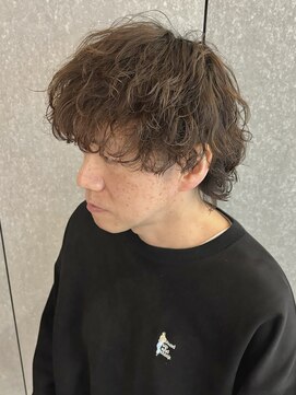 ニアウ 太田店(Niau) メンズパーマ波巻きスパイラルパーマツイストスパイラルパーマ