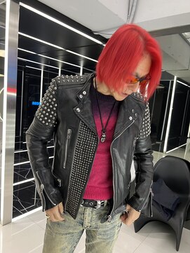 レディアル 渋谷(REDEAL) バレイヤージュハイライトカラーインナーレイヤーカットウルフ