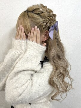 ヘアセット専門店 ナゴミ 渋谷店(nagomi) ボリュームハーフツイン