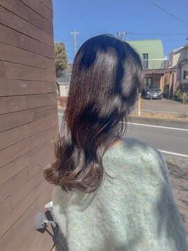 アンツ ヘアーアンドリゾート 辻堂本店(ANT'S Hair and Resort) 暗髪ロングヘアー