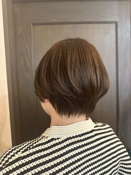 ロア ミオ 仙台駅前(Loa mio) 襟足スッキリふんわりショートスタイル