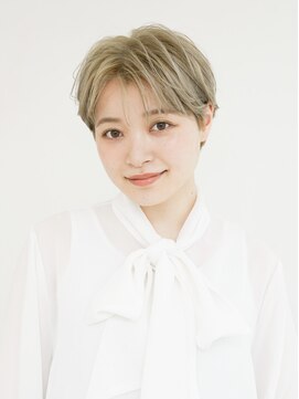 エンタク 新宿(enntaku) ケアブリーチ/グラデーションカラー/ペールベージュ[新宿駅]