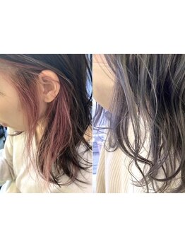 【高松/林町】旬のカラーで垢抜けた印象に◎透明感や柔らかさをプラスして彩りのあるカラーに染め上げます