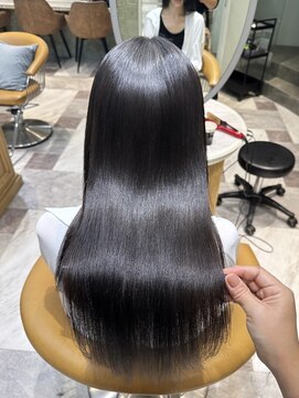 ロンド ロビン 栄(Lond robin) 【Lond robin】清水 美冴 酸性縮毛矯正/髪質改善/地毛風