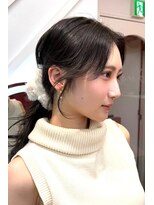 ロンドヴァリー 渋谷店(Lond vallee)&nbsp;結んでも可愛い顔周りカット
