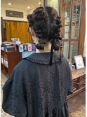 double リボン アレンジ